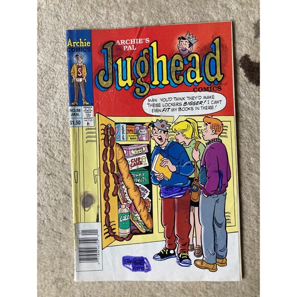 Vintage 90s Jughead Comic Lot 1990s Archie Comics Betty Cooper Veronica Lodge - Picture 5 of 9